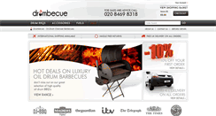 Desktop Screenshot of drumbecue.co.uk