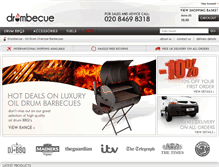 Tablet Screenshot of drumbecue.co.uk